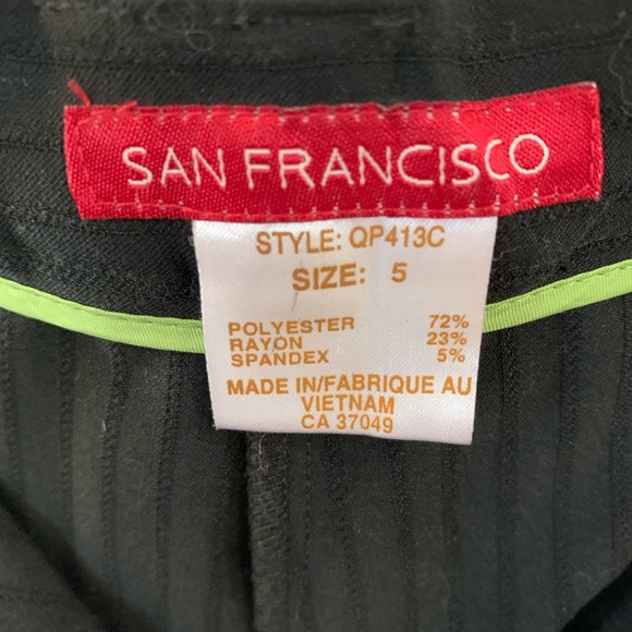 San Francisco, pant, black, size 5 - Picture 3 of 6